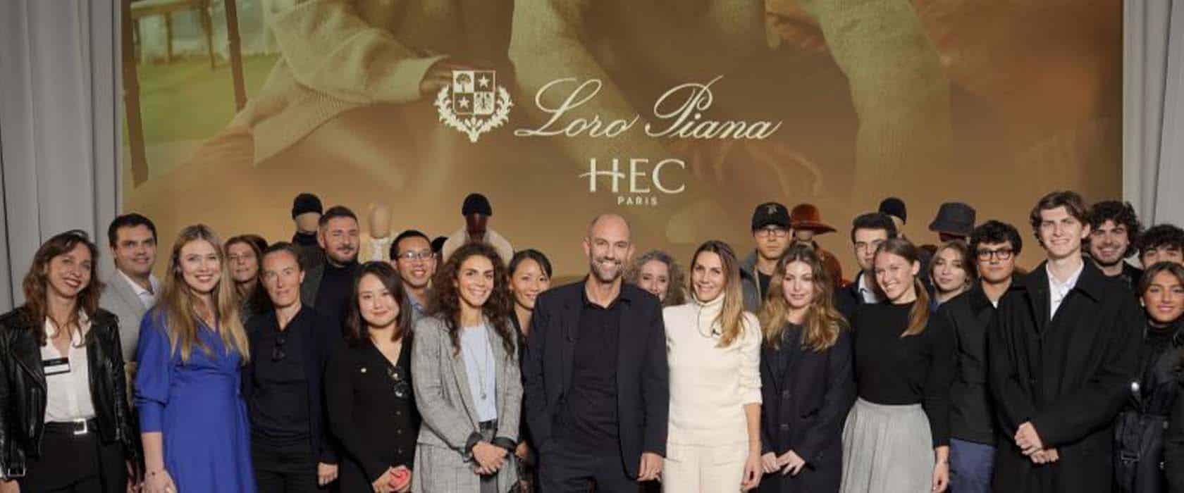 HEC Paris’ Stylish Corporate Partnership with Loro Piana